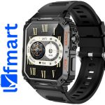 VALDUS VD38 Smartwatch Outdoor Recreation Watch Dynamic LED Luminous Effect Support Waterproof-Black Color