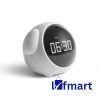 Cute Expression Multi Function LED Pixel Alarm Clock – WHITE