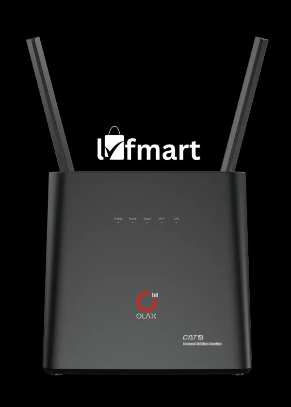 OLAX AX9 Pro 300Mbps 4G SIM Supported WiFi Router with 4000mAh in Built Battery