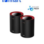Cyud M3000 AX3000 2.5G Dual Band Wi-Fi 6 Mesh Router (2 Pack)