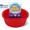 ডেইলি ওয়াশ ডিটারজেন্ট পাউডার - 2কেজি - Detergent 21 Litter Bowl Free