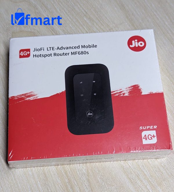 JIO 4G LTE MF680s Mobile WiFi Hotspot Portable Router-Black
