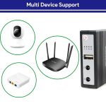 New Version WGP mini UPS 10400mAh – 5/12/12V – With 1 Year Warranty – Black