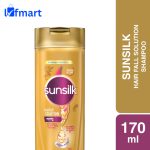 সানসিল্ক শ্যাম্পু হিয়ার ফল সলিউশন 170 মিলি (চুল পড়া বন্ধ করে)