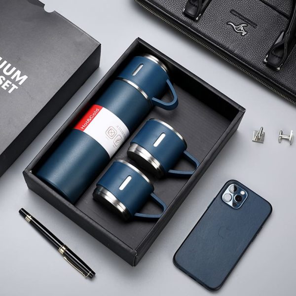 Stainless Steel Vacuum Thermal Flask Set