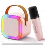 K12 Karaoke Portable Bluetooth 5.3 PA Speaker System with Wireless single Microphones Home Family entertainment